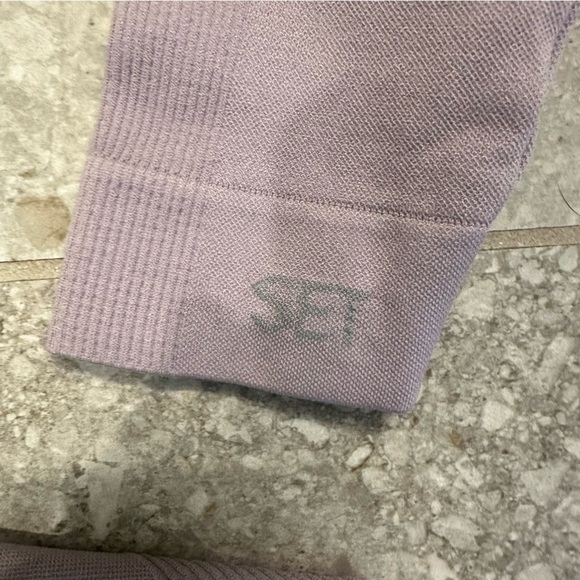 Set Active Sculptflex Power Leggings Womens size XS in spring purple workout - Picture 8 of 8